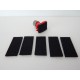 LOT DE 5 FEUTRINES POUR BOC NETTOYEUR DE WAGON CITERNE VB JOUEF HO
