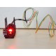 Une platine électronique 3 leds : vert, rouge et jaune pour feu et nacelle Jouef - HO