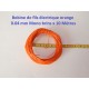 CC1012 - 10 METRE DE FILS ORANGE NMRA MONO BRIN RESEAU JOUEF - Z - N - HO