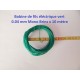 10 METRES DE FILS VERT NNMRA MONOBRUN RESEAU JOUEF - N - HO - Z