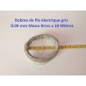 CC1016 -10 METRES DE FILS GRIS NMRA MONO BRIN RESEAU JOUEF - Z - N - HO -