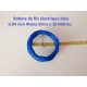 CC10018 - 10 METRES DE FILS BLEU NMRA MONO BRIN RESEAU JOUEF - N - HO - Z