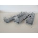 JOUEF LOT DE 3 CHASSIS VOITURE GRAND CONFORT HO