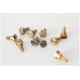 JOUEF LOT DE 10 VIS LAITON DE BOGIES WAGONS HO