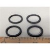 CC0435 - 4 BANDAGES POUR LOCOMOTIVE HORNBY 060 ET BB 16009 HO