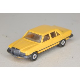 WIKING MERCEDES 450 SE JAUNE MAQUETTE RESEAUX HO 1/87