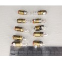 R 11605 JOUEF LOT DE 10 AMPOULES ET DOUiLLE DE LOCOMOTIVE JOUEF HO