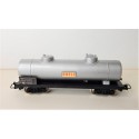 WAGON JOUEF CITERNE SHELL ALU A BOGIE ESSIEUX METAL - HO