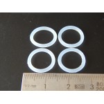 Réf CC0430 - LOT 4 COURROIES SILICONE POUR LOCOMOTIVE ET MOTEUR JOUEF HO VOIR LISTE