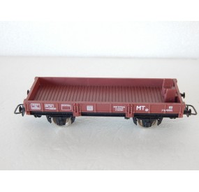 JOUEF WAGON PORTE FLECHE DE GRUE COCKERILL MARRON CLAIRE - HO
