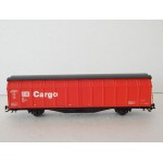 MARKLIN WAGON COUVERT DB CARGO A ESSIEUX TRES BON ETAT HO 3 RAILS