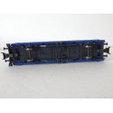 MARKLIN WAGON COUVERT BLEU RIESE A ESSIEUX HO 3 RAILS