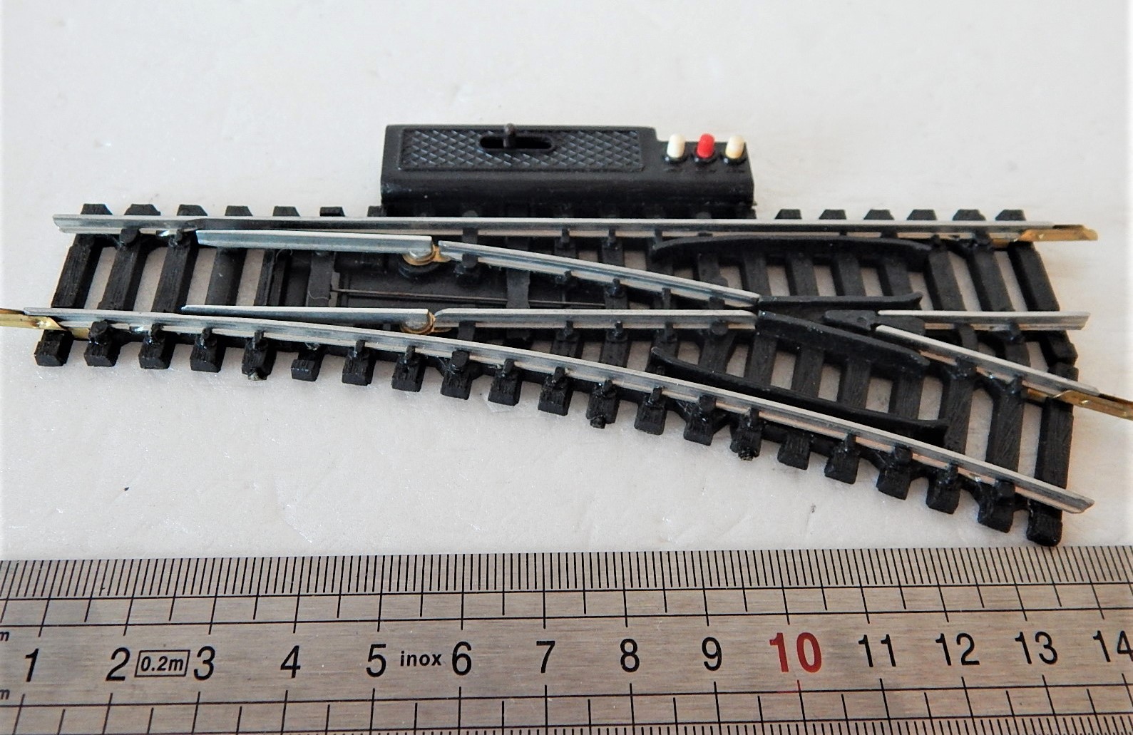 Märklin 2266 voie H0 Aiguillage à droite 22,5 degrés