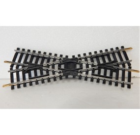 JOUEF REF 849 CROISEMENT 22,30° MM RAILS ACIER LONG 153 - HO