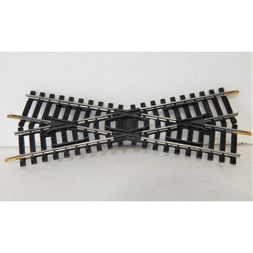 JOUEF REF 849 CROISEMENT 22,30° MM RAILS ACIER LONG 153 - HO