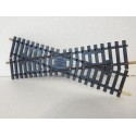JOUEF REF 849 CROISEMENT 22,30° MM RAILS ACIER LONG 153 - HO