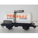 1 WAGON CITERNE PRIMAGAZ HORNBY HO SANS BOITE