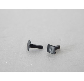 R 7975 - 2 TAMPONS D ORIGINE NOIR DE DRAISINE JOUEF - HO