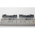 JOUEF 2 FLASQUES DE BOGIE DE LOCOMOTIVE BB 66400 HO