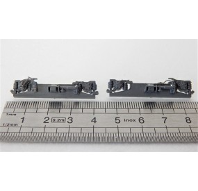JOUEF 2 FLASQUES DE BOGIE DE LOCOMOTIVE BB 66400 HO