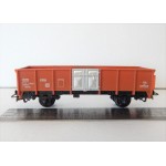 UN WAGON TOMBEREAU MARRON A ESSIEUX EUROPE PORTE ALU HO SANS BOITE N°2