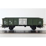 JOUEF UN WAGONS TOMBEREAU A ESSIEUX PORTE LATERAL ALU UIC SNCF HO SANS BOITE