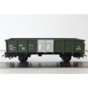 JOUEF UN WAGONS TOMBEREAU A ESSIEUX PORTE LATERAL ALU UIC SNCF HO SANS BOITE