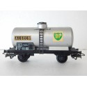 1 WAGON CITERNE JOUEF A ESSIEUX ALGECO BP GRIS HO N°2