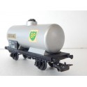 1 WAGON CITERNE JOUEF A ESSIEUX ALGECO BP GRIS HO N°2