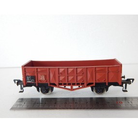 FLEISCHMANN UN WAGON TOMBEREAU A ESSIEUX MARRON DB SANS BOITE HO