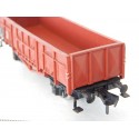 FLEISCHMANN UN WAGON TOMBEREAU A ESSIEUX MARRON DB SANS BOITE HO