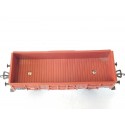 FLEISCHMANN UN WAGON TOMBEREAU A ESSIEUX MARRON DB SANS BOITE HO