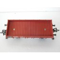FLEISCHMANN UN WAGON PLAT A ESSIEUX MARRON DB SANS BOITE HO N°2