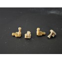 LOT DE 4 TROMPES BI TONS POUR LOCOMOTIVE JOUEF HO