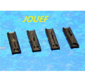 R 12723 LOT DE 10 ECLISSES ISOLANTES JOUEF POUR RAILS CODE 100 HO