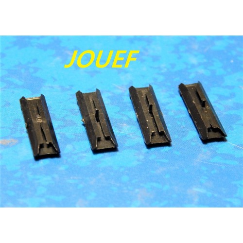R 12723 LOT DE 10 ECLISSES ISOLANTES JOUEF POUR RAILS CODE 100 HO