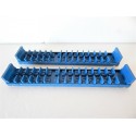 A016 LOT DE 2 AMENAGEMENTS BLEU DE VOITURE VOYAGEUR TGV JOUEF HO