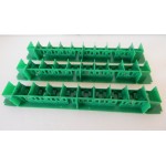 A020 LOT DE 3 AMENAGEMENTS DE VOITURE HORNBY COULEUR VERT HO