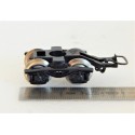 1 BOGIE TYPE Y 25 NOIR ROUES METAL DE WAGON JOUEF HO -