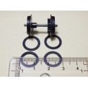 CC0433 - 4 BANDAGES LOCOMOTIVE JOUEF BB 9201 BB 9288 BB 67001 67007 BB 13001 HO
