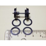 CC0433 - 4 BANDAGES LOCOMOTIVE JOUEF BB 9201 BB 9288 BB 67001 67007 BB 13001 HO