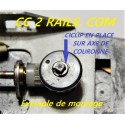1 LOT DE 4 CIRCLIPS OU CLIPS METAL DE LOCOMOTIVE JOUEF HO 