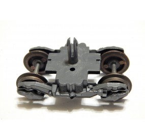 R 13054 UN BOGIE DE VOITURE DE TGV JOUEF HO ROUES EN METAL