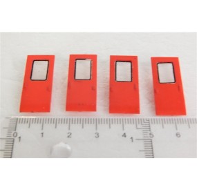 JOUEF JEUX DE 4 PORTES D'AUTORAIL Z2 POUR MOTRICE OU REMORQUE HO