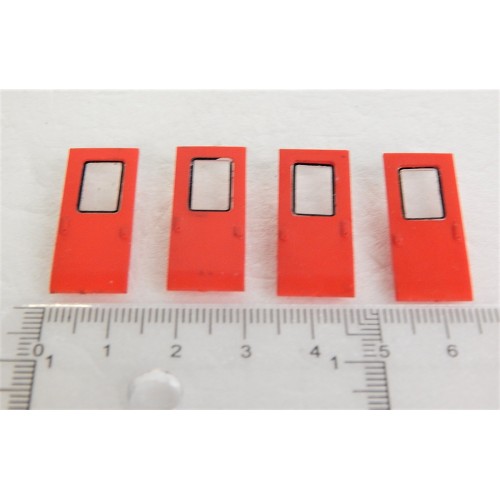 JOUEF JEUX DE 4 PORTES D'AUTORAIL Z2 POUR MOTRICE OU REMORQUE HO