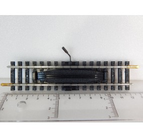JOUEF 1 RAILS DECROCHE WAGON MANUEL 123 MM RAILS ACIER HO