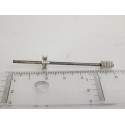 JOUEF AXE DE VAPEUR 040 TA LONG 60 mm AVEC POULIE METAL HO