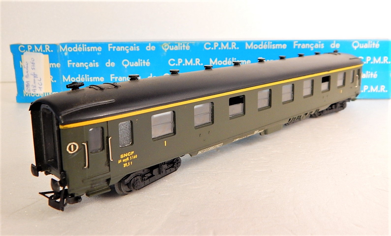 Voiture De 2ème Classe PLM - Échelle HO - Marque MMM-RG - Occasion France