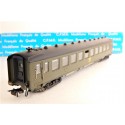 RMA VOITURE TYPE FORESTIER FENETRES A RIVETS 2 CL B10 LOGO SNCF BOITE BLEU CPRM