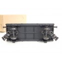 SMCF WAGON PLAT A ESSIEUX EN METAL TRES BON ETAT EN BOITE HO